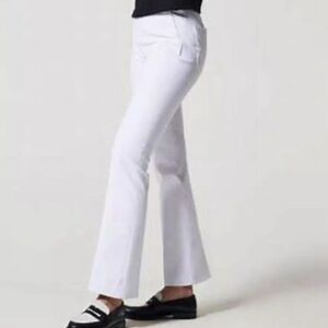 SPANX On-The-Go Kick Flare Pants Classic White -  SP